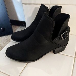 Ankle Boots with Buckle Detail